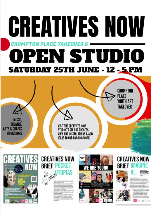 Creatives Now to Exhibit in Crompton Place