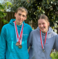Swimming Siblings in training for British and English Nationals