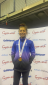 Gold for Trampolining Sasha Gold for Trampolining Sasha