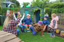 Children Enjoy Jubilee Garden Party