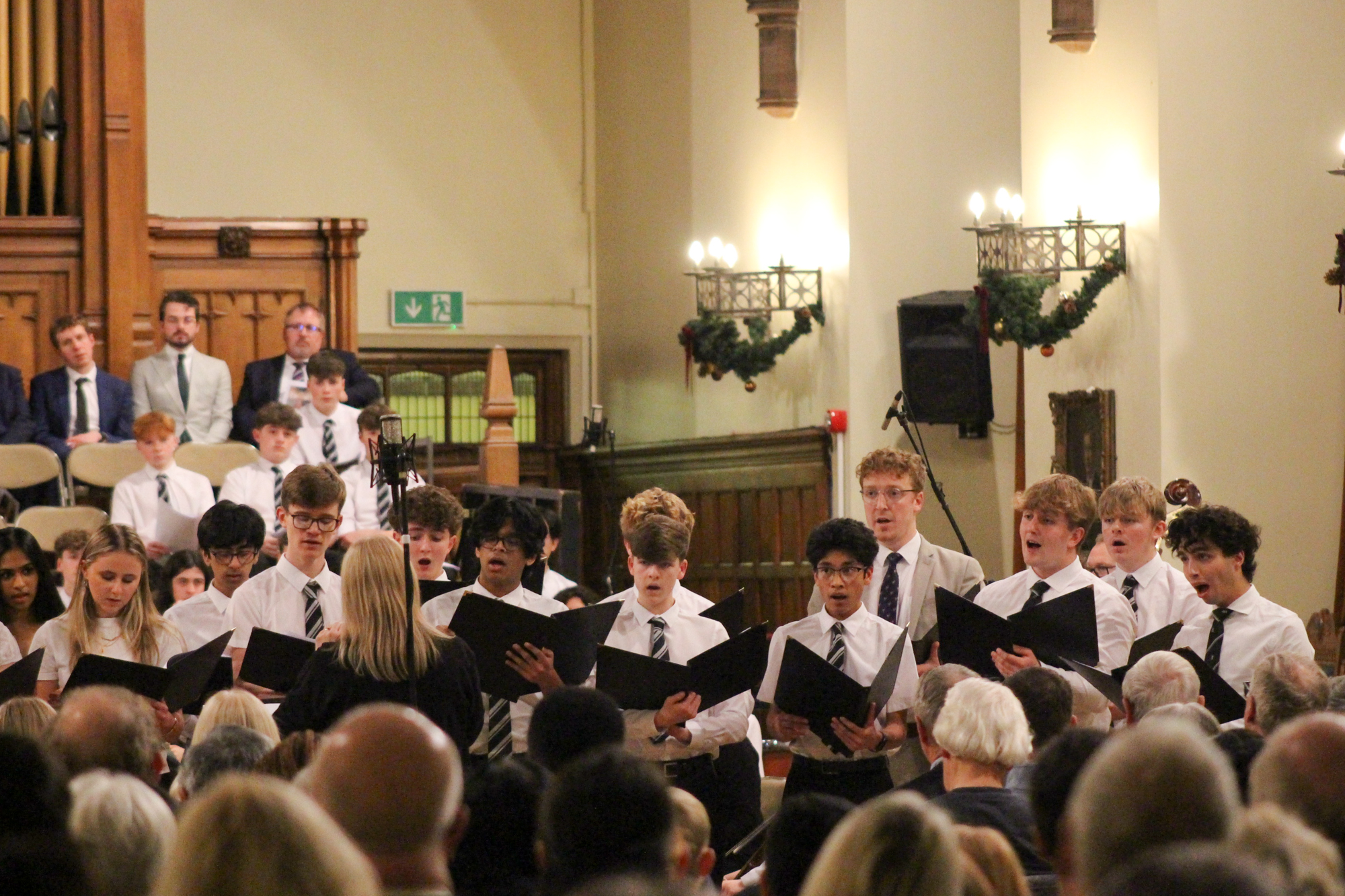 Boys’ Christmas Festival Brings Cheer