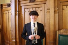 Young Gymnast Wins Hindley Trophy Young Gymnast Wins Hindley Trophy