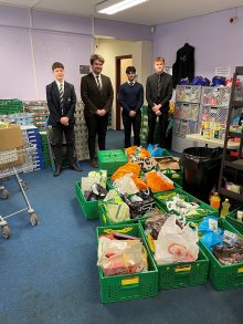 Blackburn House’s Donation to Blackburn Foodbank