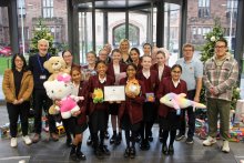 Girls Spend Over £2,000 for Bolton Lions Toy Appeal Girls Spend Over £2,000 for Bolton Lions Toy Appeal