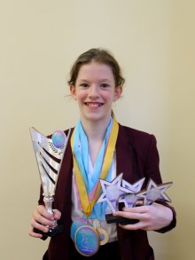 Year 8 Gymnast is Milano Champion