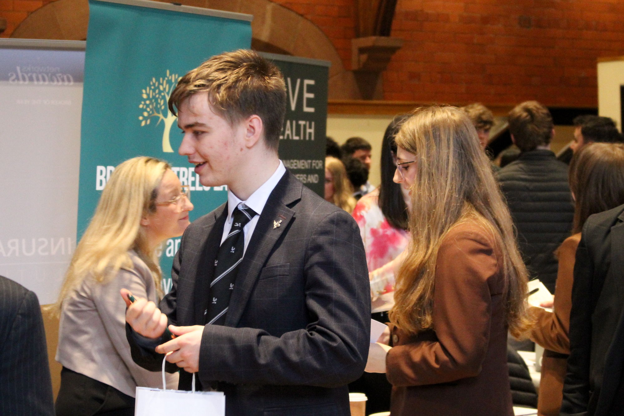 Bolton School Hosts Accounting, Finance and Law Careers Fair