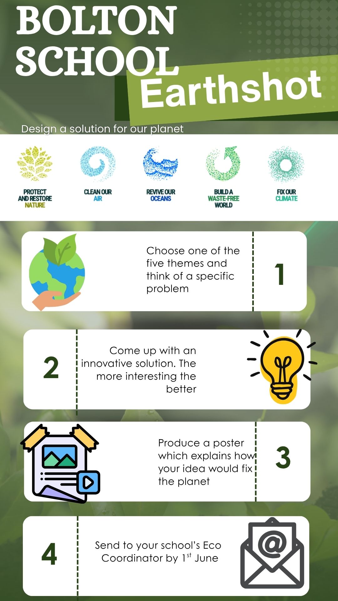 The Earthshot Poster