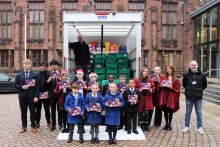 Over 3,000 Selection Boxes Donated to Christmas Hamper Challenge