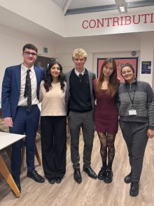 Sixth Form Students compete in the annual North Schools’ MFL Debating Competition