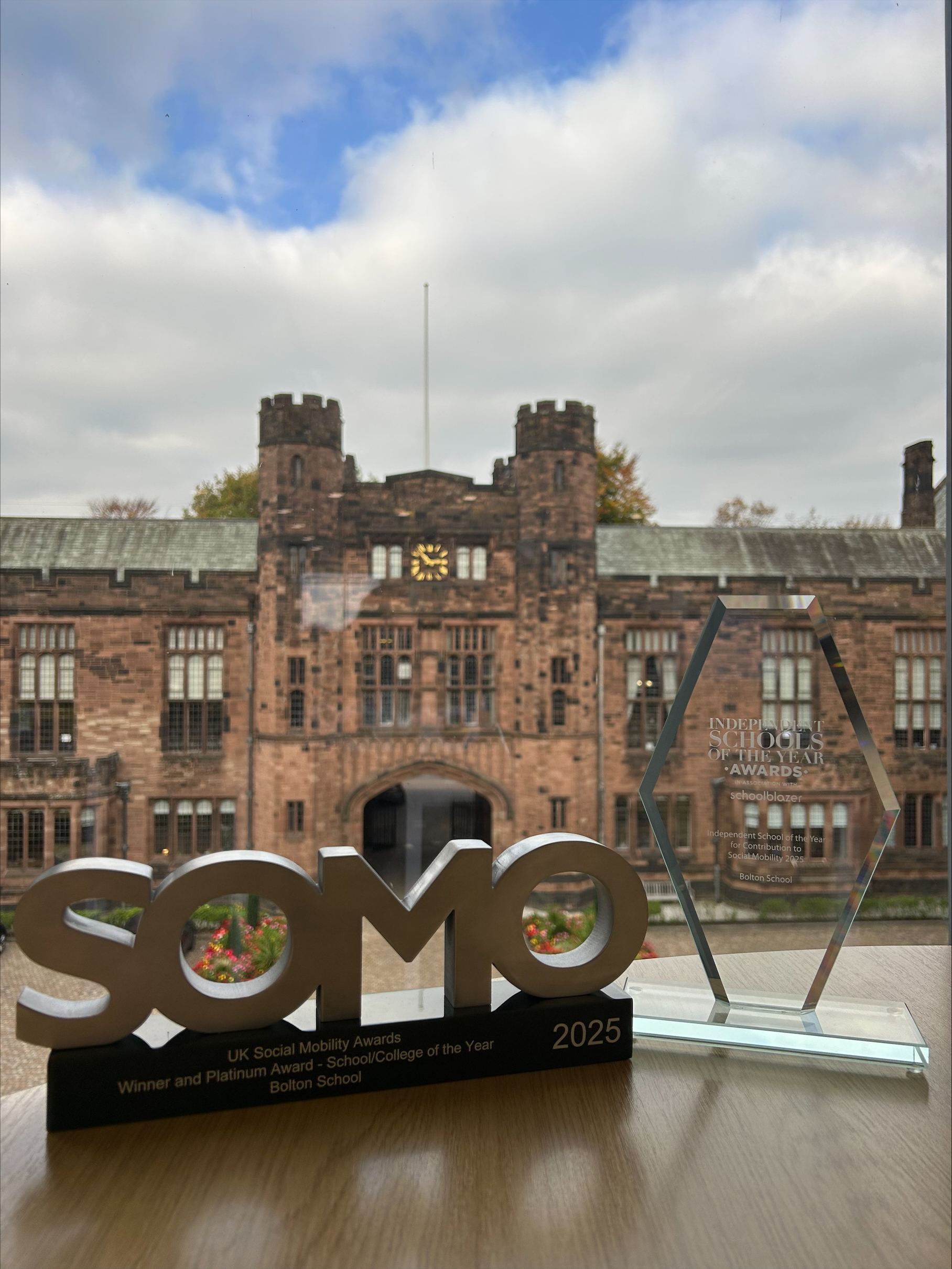 Bolton School Wins Second National Award for Contribution to Social Mobility