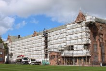 Stonework Restoration Project Progress On Track