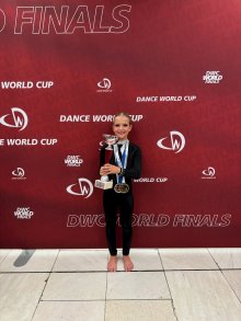 Tomasina is a Dance World Champion Tomasina is a Dance World Champion