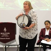 Former Pupils Create 10th Anniversary Clock Former Pupils Create 10th Anniversary Clock