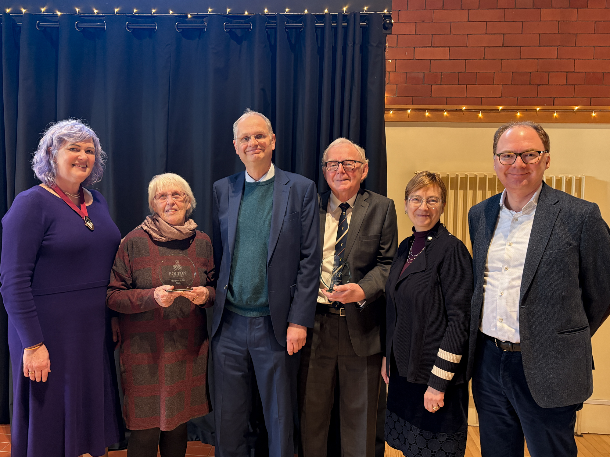 Distinguished Service Awards Presented at Alumni Lunch