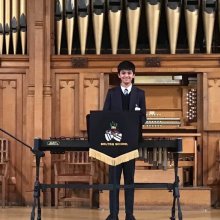 Boys Entertain at Musical Evening