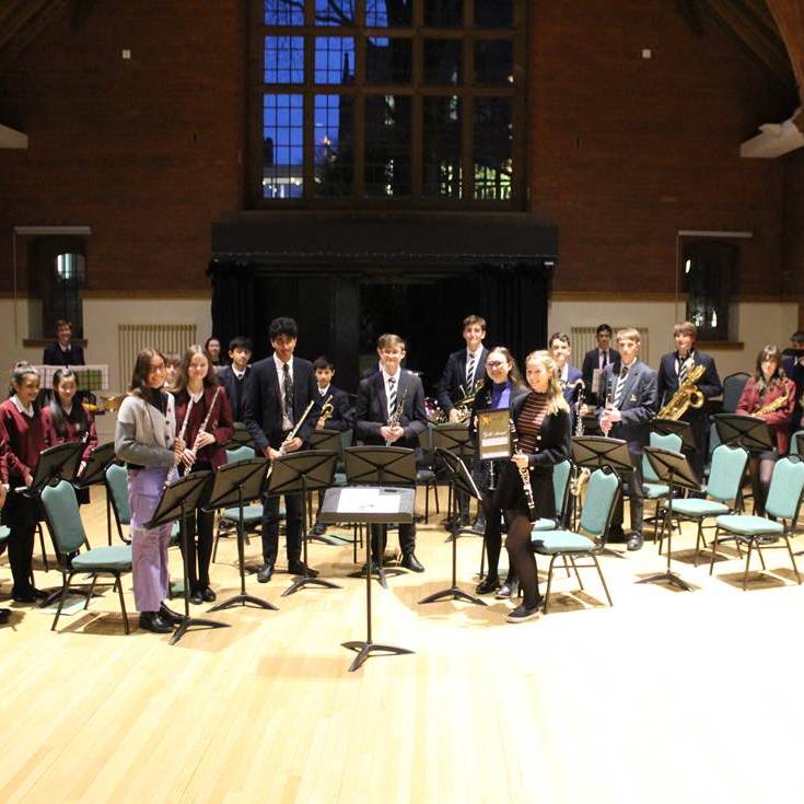 It's Gold for the School’s Concert Band