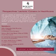 Next Perspectives Lecture focuses on Healthcare