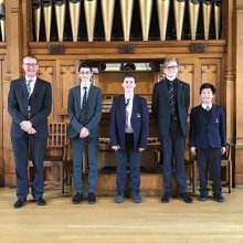 School Organists Perform at Alumni Reunion School Organists Perform at Alumni Reunion
