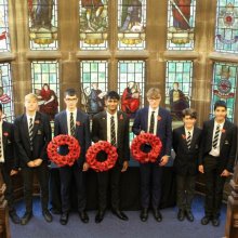 Boys' Poignant Service of Remembrance