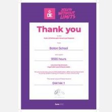 School Receives DofE Commendation School Receives DofE Commendation