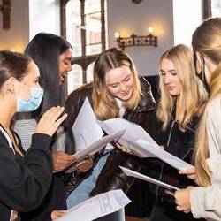 GCSE Successes on Near-Normal Results Day