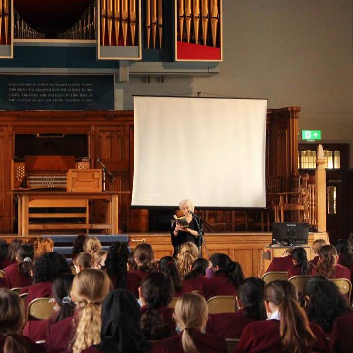 Prestigious Author Talks to Year 7