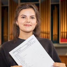 Young Corrie Star Celebrates Eleven Top GCSEs