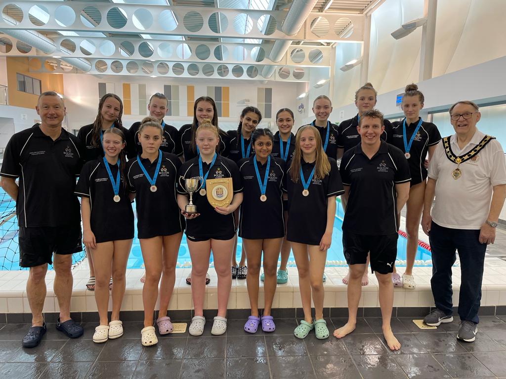 Girls are U18 National Water Polo Champions | News | Bolton School