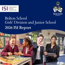 Bolton School Girls’ Senior and Junior Schools celebrate Inspection Success 