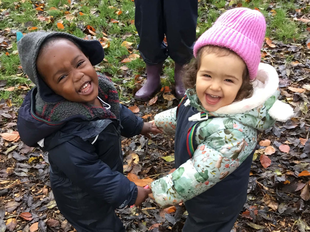 Bolton School Nursery students.